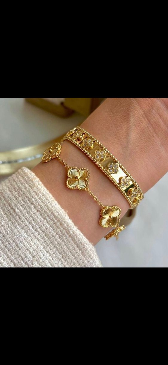 VAN CLEEF YONCA GOLD BİLEKLİK ÇELİK - Görsel 4