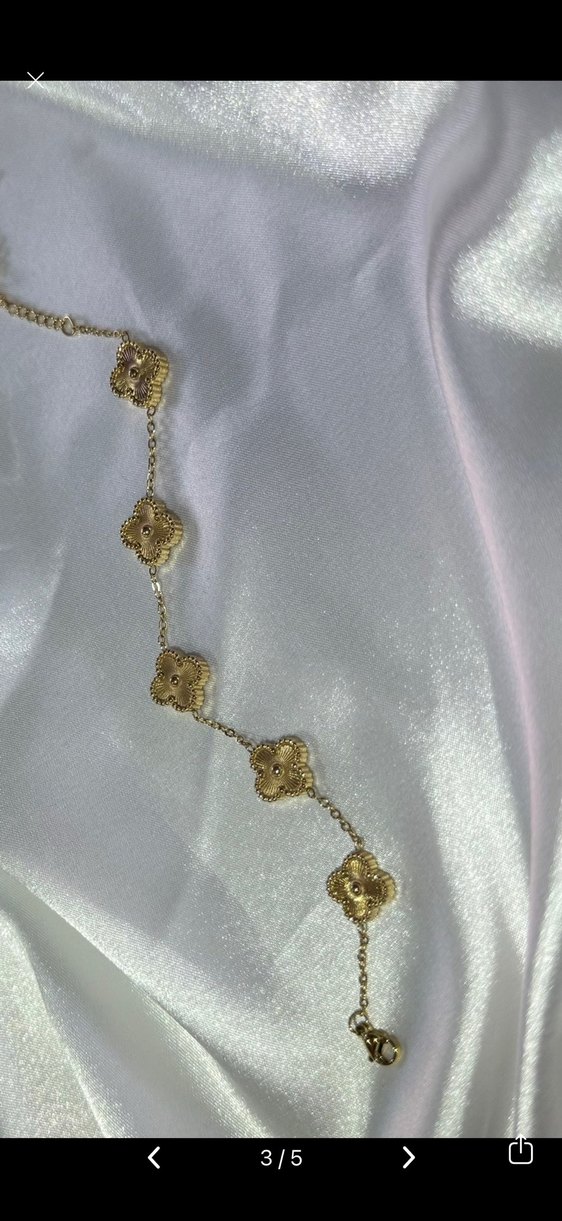 VAN CLEEF YONCA GOLD BİLEKLİK ÇELİK - Görsel 3