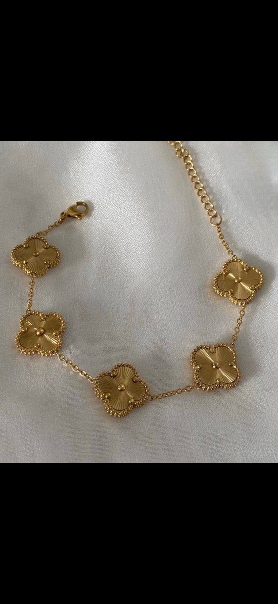 VAN CLEEF YONCA GOLD BİLEKLİK ÇELİK - Görsel 5