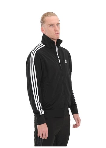 Adidas Siyah Fermuarlı Spor Ceket - Görsel 5