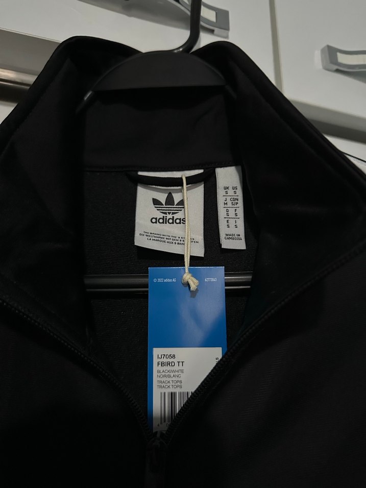 Adidas Siyah Fermuarlı Spor Ceket - Görsel 2