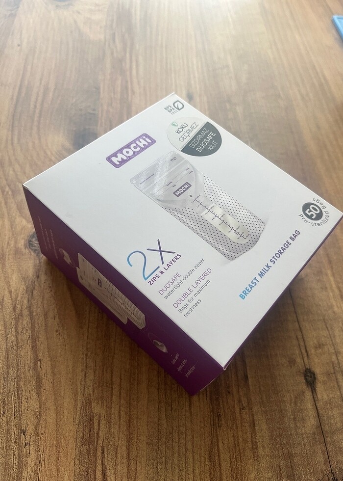Anne sütü saklama poşeti - Görsel 2