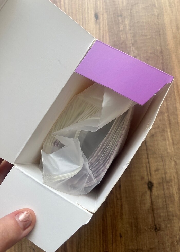 Anne sütü saklama poşeti - Görsel 3