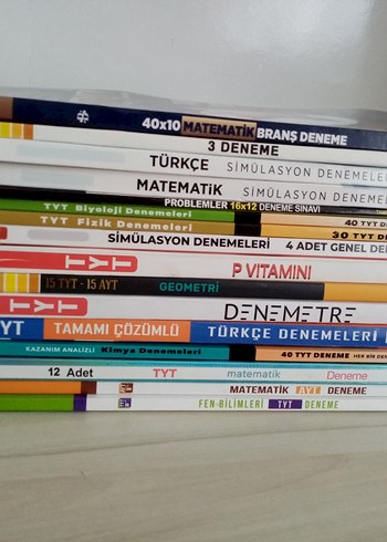Yks branş ve tyt genel deneme seti