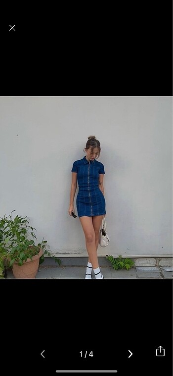 Pull and Bear Jean Elbise