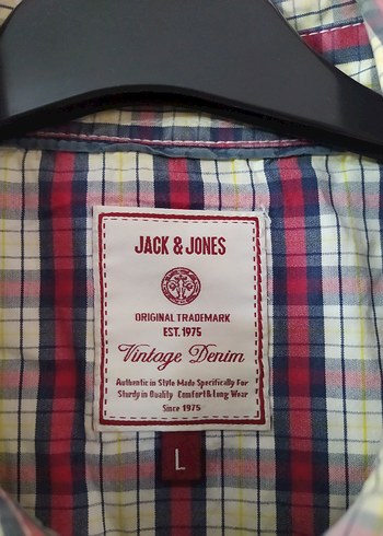 l Beden Jack Jones fermuarlı gömlek