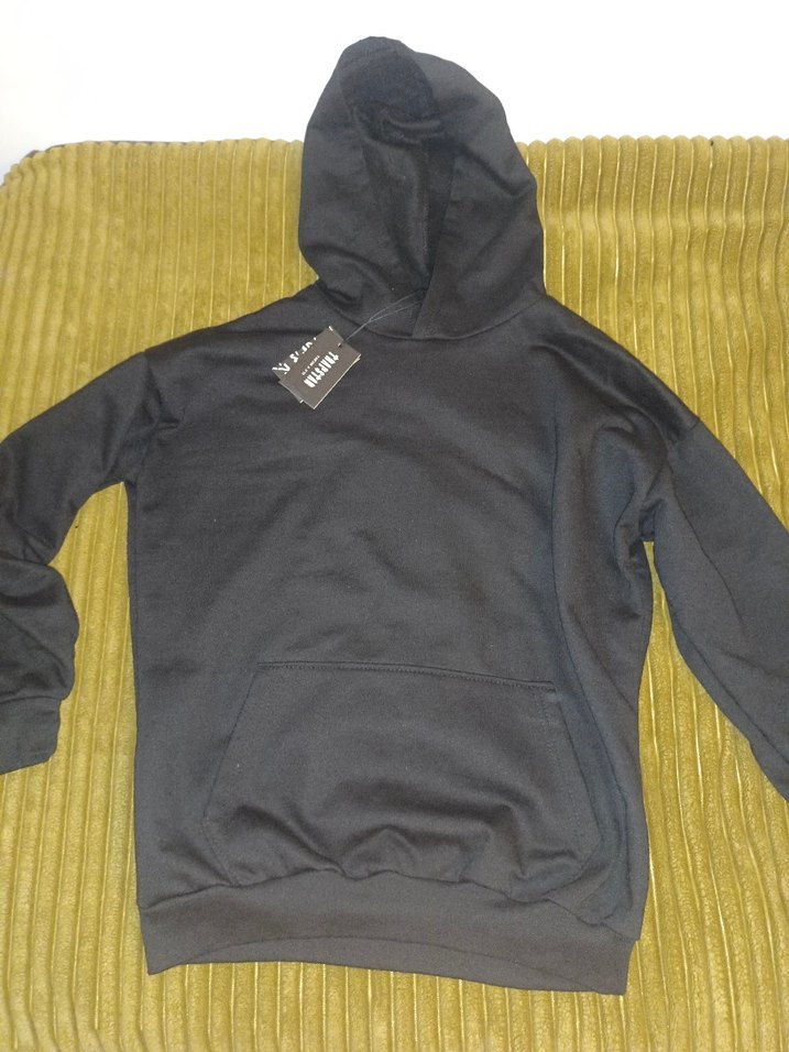 Kadın Siyah Kapüşonlu İnce Sweatshirt TRAPSTAR - Görsel 2