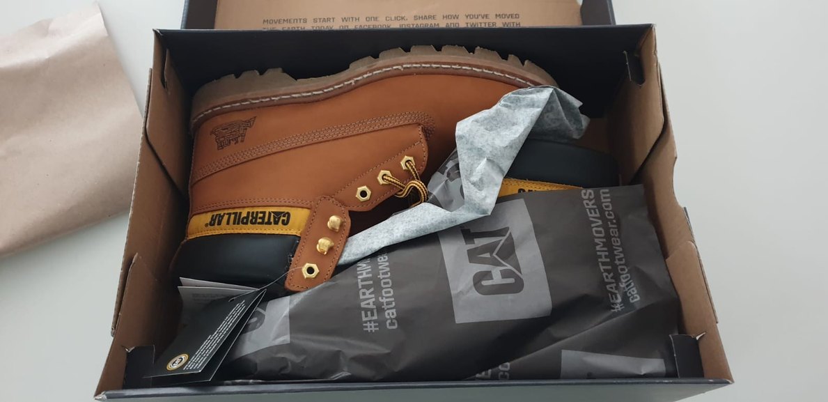 Caterpillar Kahverengi Deri Bağcıklı Bot - Görsel 3