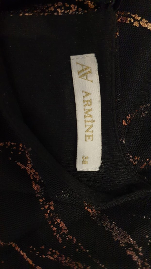 Armine tesettür abiye elbise - Görsel 4