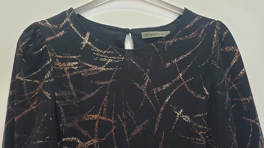 Armine tesettür abiye elbise - Görsel 3