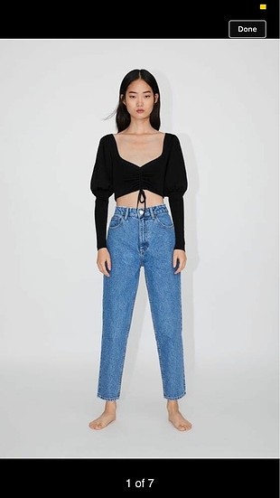 Zara mom jean