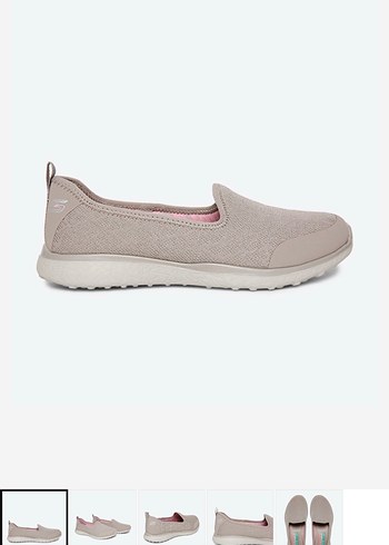 Skechers Skechers Microburst bağcıksız spor ayakkabı