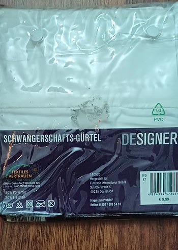 Hamile Göbek Sarkması Engelleyici(Hiç Kullanılmadı)