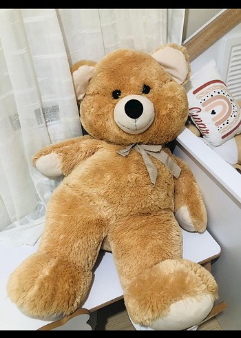 Büyük Yumuşak Kahverengi Peluş Ayı Oyuncak