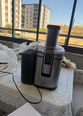Gri Renkli Elektrikli Meyve Sıkacağı
