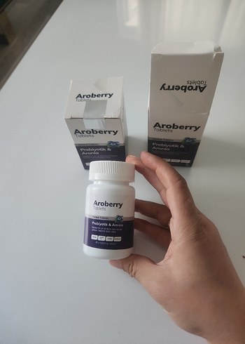Aroberry Prebiyotik & Aronia Tablet 40'lı - Görsel 2