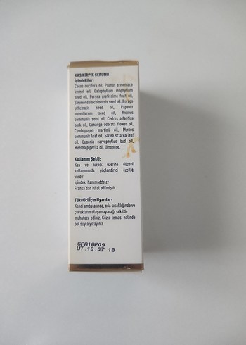 ART DE HUİLE  KAŞ KİRPİK SERUMU - Görsel 16