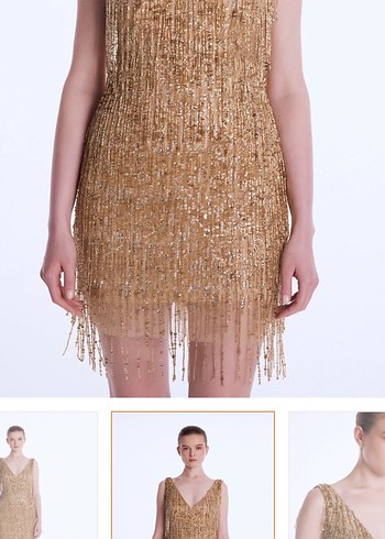 ADL Gold after party elbisesi - Görsel 4