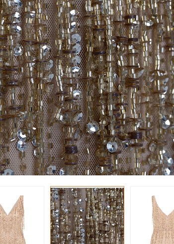 ADL Gold after party elbisesi - Görsel 7