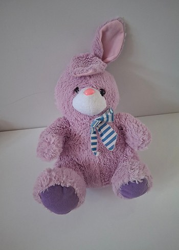 Mor Peluş Tavşan Oyuncak