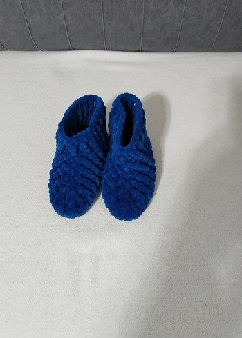 LC Waikiki Erkek Bebek Mavi Örgü Patik panduf