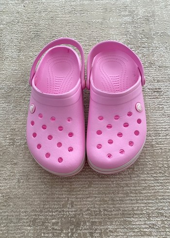 Düğmeli Pembe Kız Çocuk Terlik