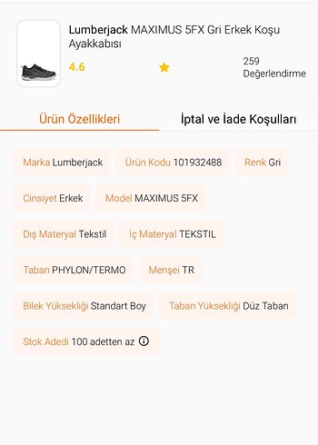 LUMBERJACK MEMORY FOAM - Görsel 7