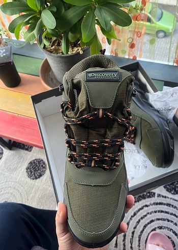 Erkek Kamuflaj Desenli Bağcıklı Outdoor Bot - Görsel 3