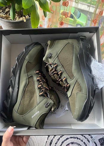 Erkek Kamuflaj Desenli Bağcıklı Outdoor Bot - Görsel 4