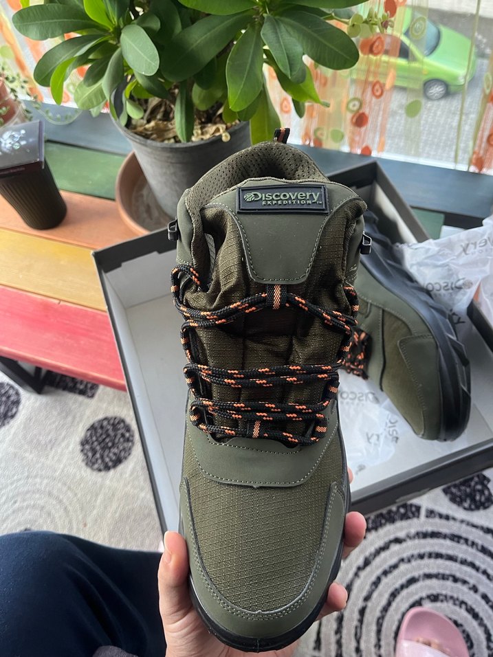 Erkek Kamuflaj Desenli Bağcıklı Outdoor Bot - Görsel 3