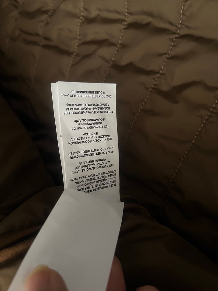 Kiğılı Kahverengi Erkek Yün Kaban - Görsel 5