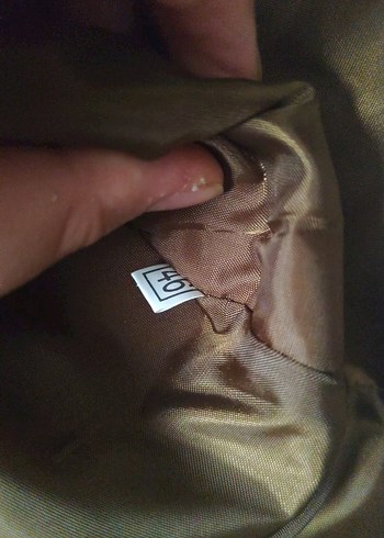 Erkek Klasik Bej Keten Düğmeli Yelek - Görsel 2