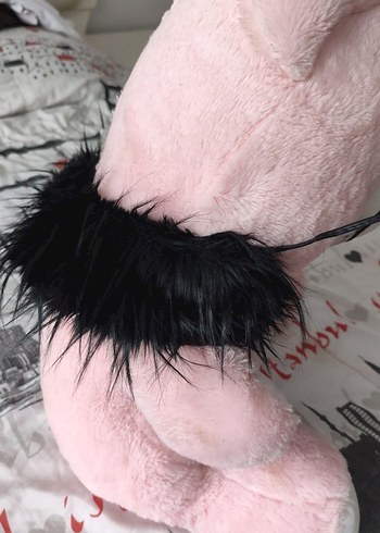 Siyah Kürk Detaylı Gotik Boyunluk - Görsel 3