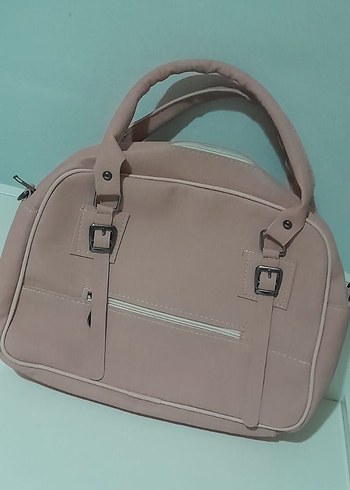 Bej Süet Kadın Çanta - Görsel 2