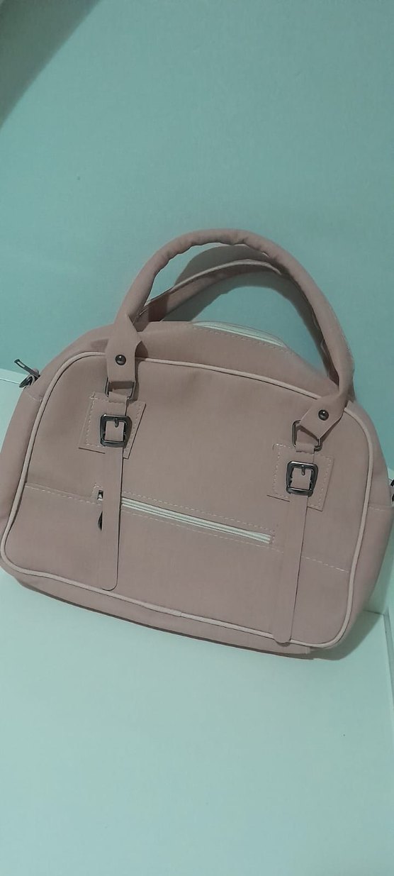 Bej Süet Kadın Çanta - Görsel 2