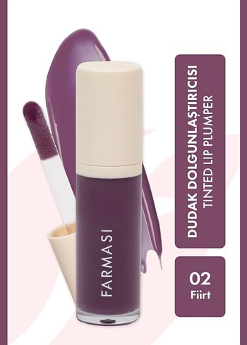 Farmasi 02 Fiirt Renkli Dudak Dolgunlaştırıcı