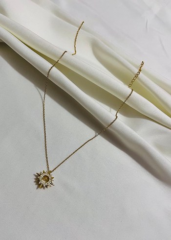 Beden Gold Renkli Zincir Detaylı Bohem Kadın Kolye