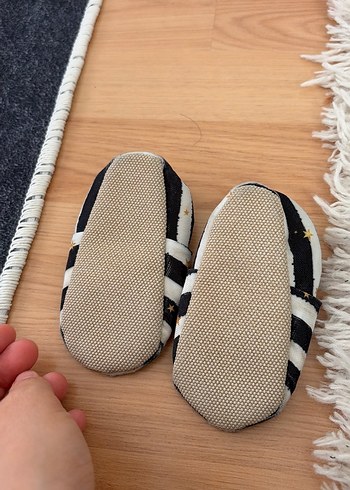 Zebra Desenli Erkek Bebek Panduf baby on the go - Görsel 2