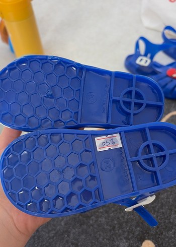 Erkek Çocuk Mavi Spiderman Kaydırmaz Sandalet - Görsel 2