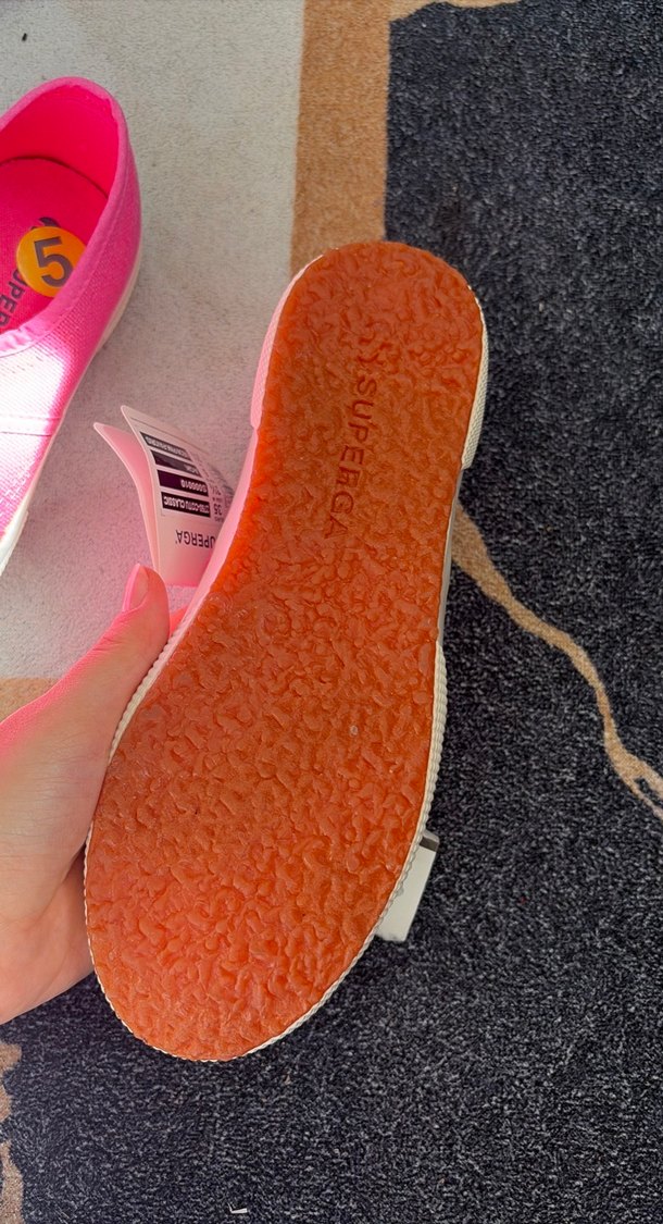 Pembe Superga Kadın Spor Ayakkabı - Görsel 2