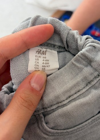 Gri Erkek Çocuk Denim Pantolon - Görsel 3