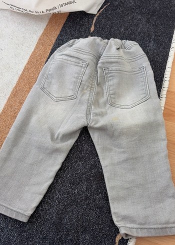 Gri Erkek Çocuk Denim Pantolon - Görsel 2
