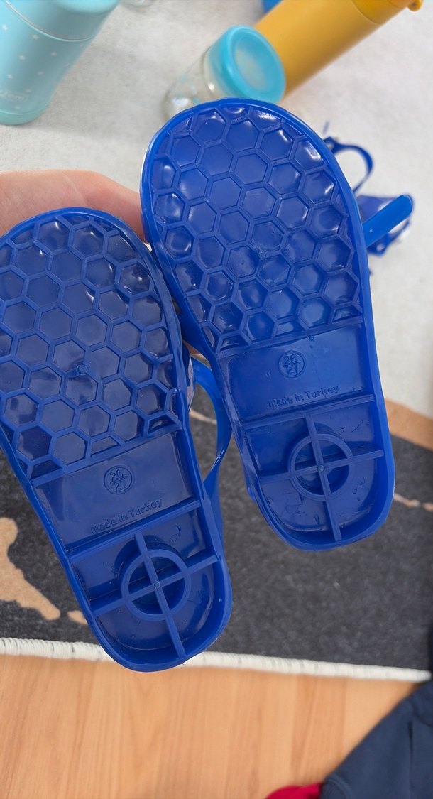 Çocuk Mavi Spiderman Tokalı Sandalet - Görsel 2