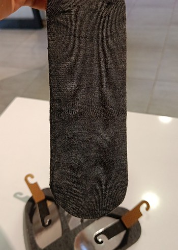 Gri Erkek Midi Çorap babet çorap 5'Lİ - Görsel 3