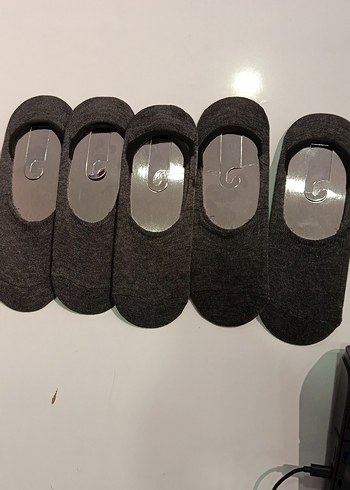 Gri Erkek Midi Çorap babet çorap 5'Lİ - Görsel 5