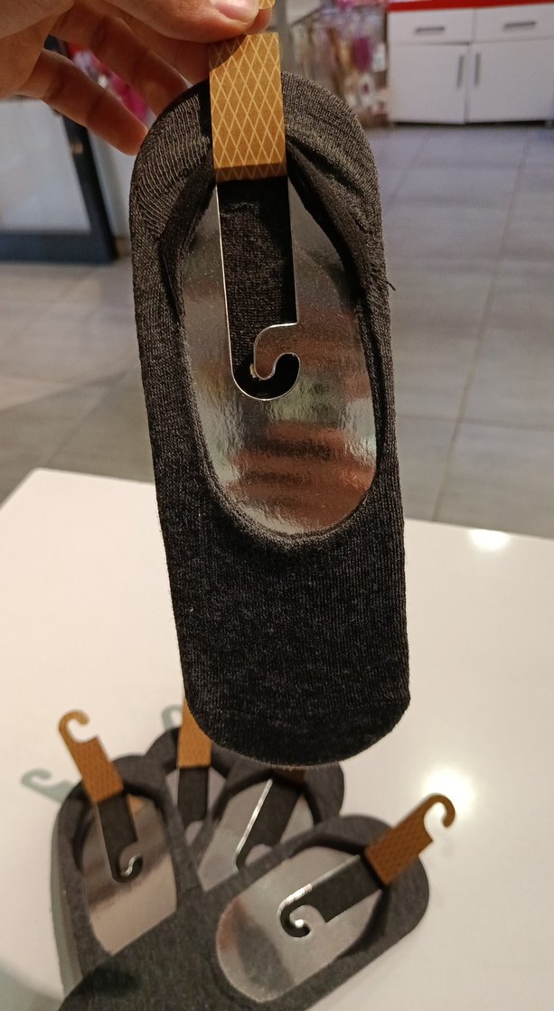 Gri Erkek Midi Çorap babet çorap 5'Lİ - Görsel 2