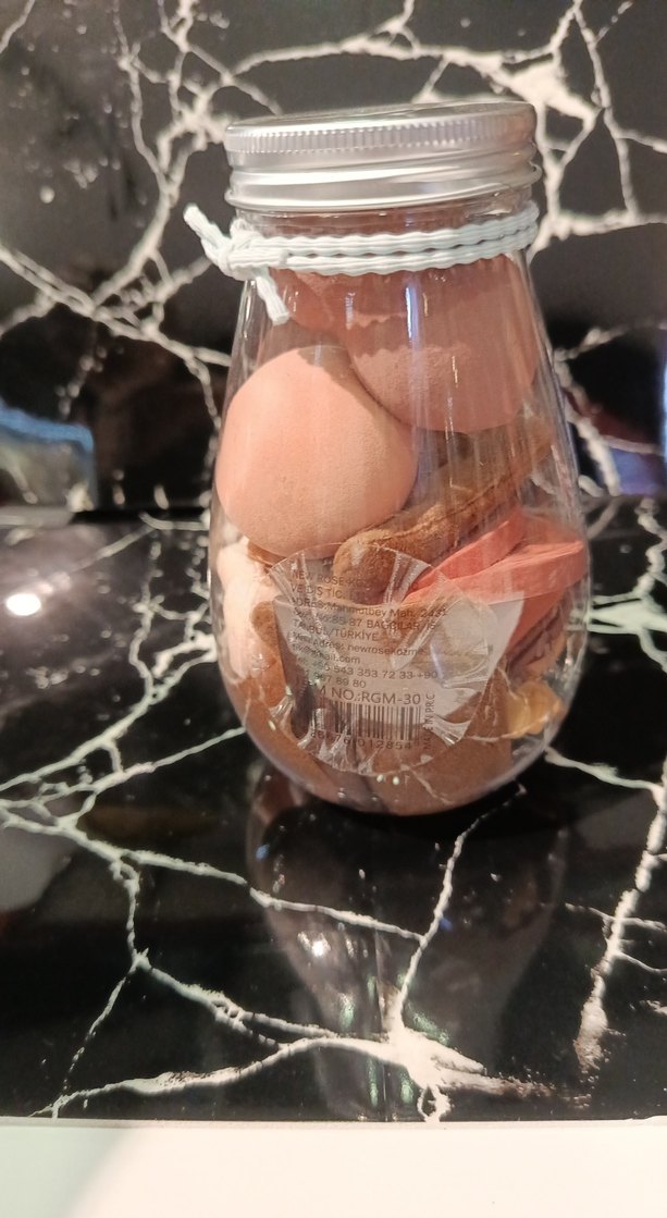 Pastel Bej Makyaj Süngeri Seti - Görsel 3