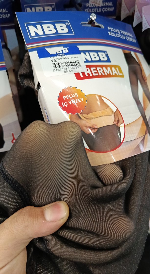 NBB Termal Peluş İç Yüzeyli Külotlu Çorap - Görsel 3