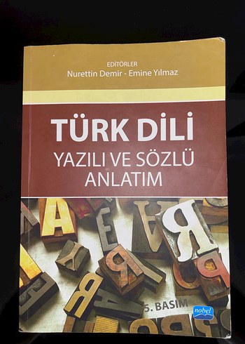 Türk Dili Yazılı ve Sözlü Anlatım Kitabı