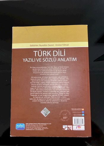  Türk Dili Yazılı ve Sözlü Anlatım Kitabı